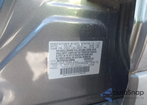 2018 Nissan Kicks Sv from USA, damaged, VIN 3N1CP5CU5JL538656